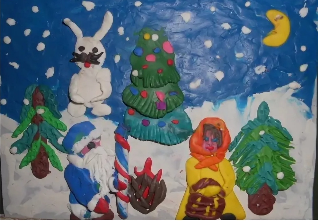 Зима лепить. Пластилиновая живопись для детей новый год. Пластилинография новый год. Пластилинография для детей зима. Рисование пластилином зима.